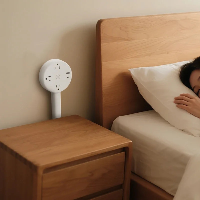 Rotates 180° Electrical Outlet Extender