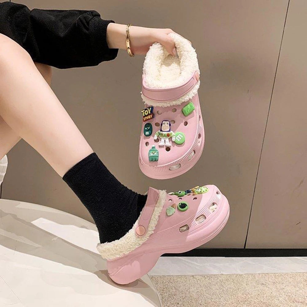 Fuzzy Crocs Liners