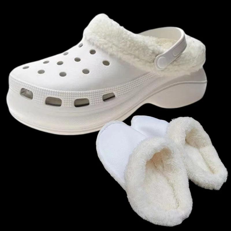 Fuzzy Crocs Liners