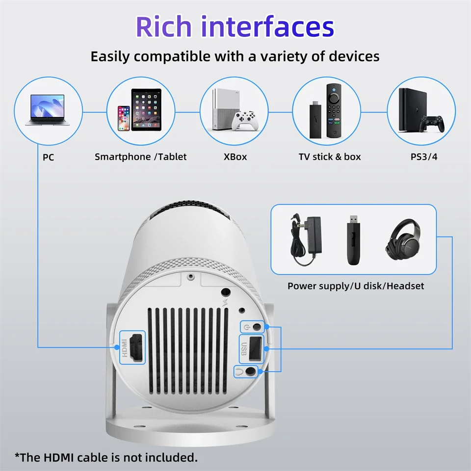 Home Theater Mini Projector