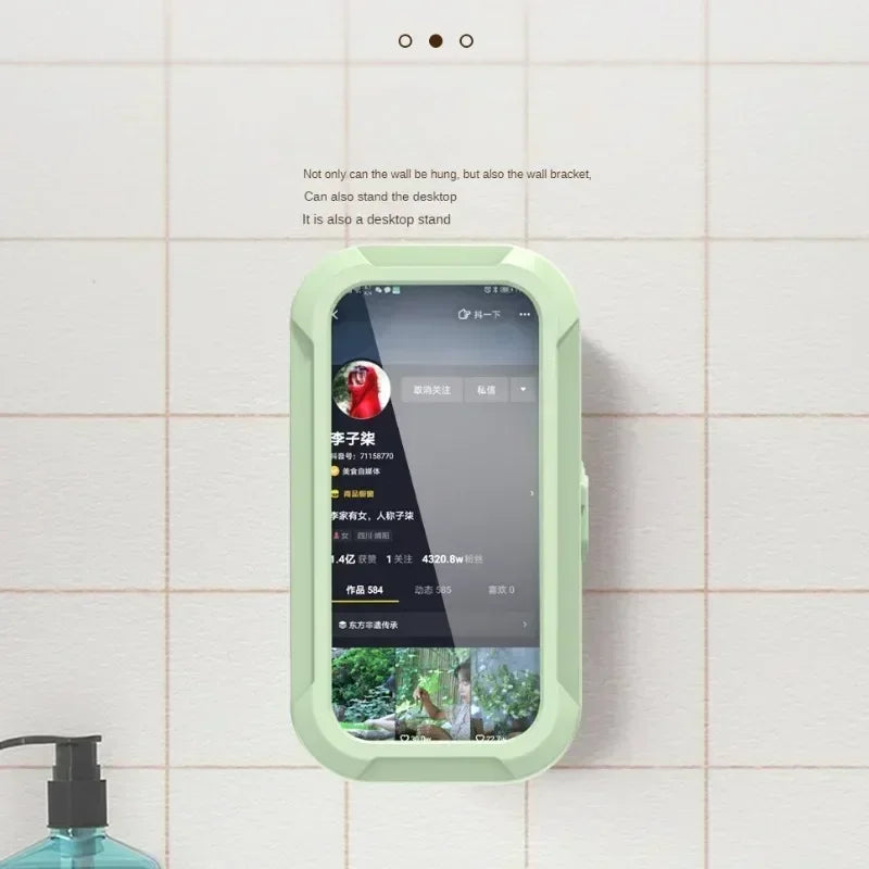 Waterproof Shower Phone Holder