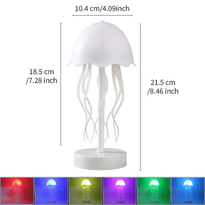 Cartoon Dancing Jellyfish Night Light RGB 