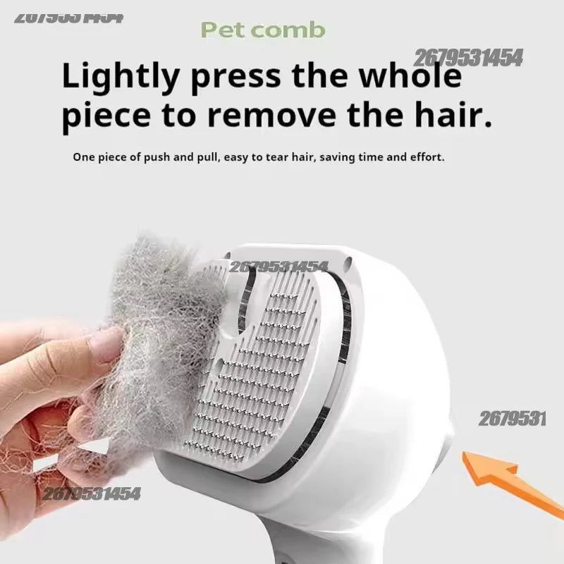 Pet Steam Grooming Brush | Premium Self-Cleaning Hair Remover for Cats & Dogs