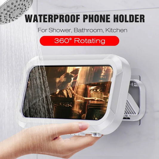 Waterproof Shower Phone Holder