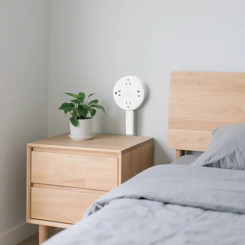 Rotates 180° Electrical Outlet Extender 