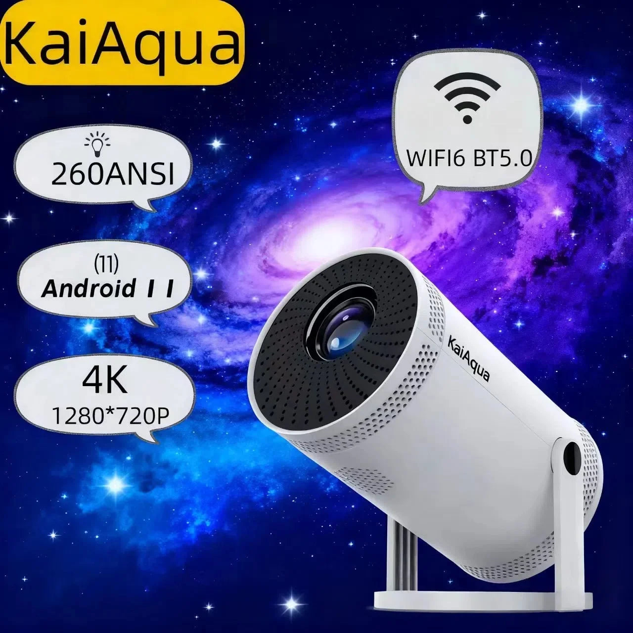 Home Theater Mini Projector 
