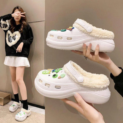 Fuzzy Crocs Liners