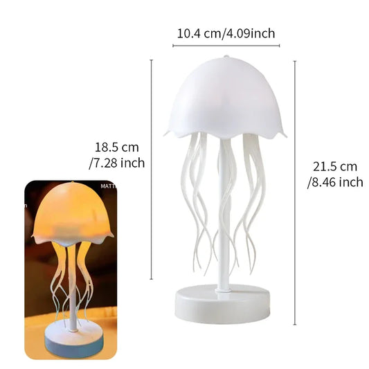 Cartoon Dancing Jellyfish Night Light RGB 