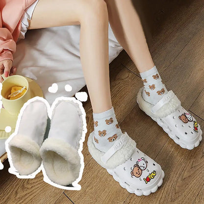 Fuzzy Crocs Liners